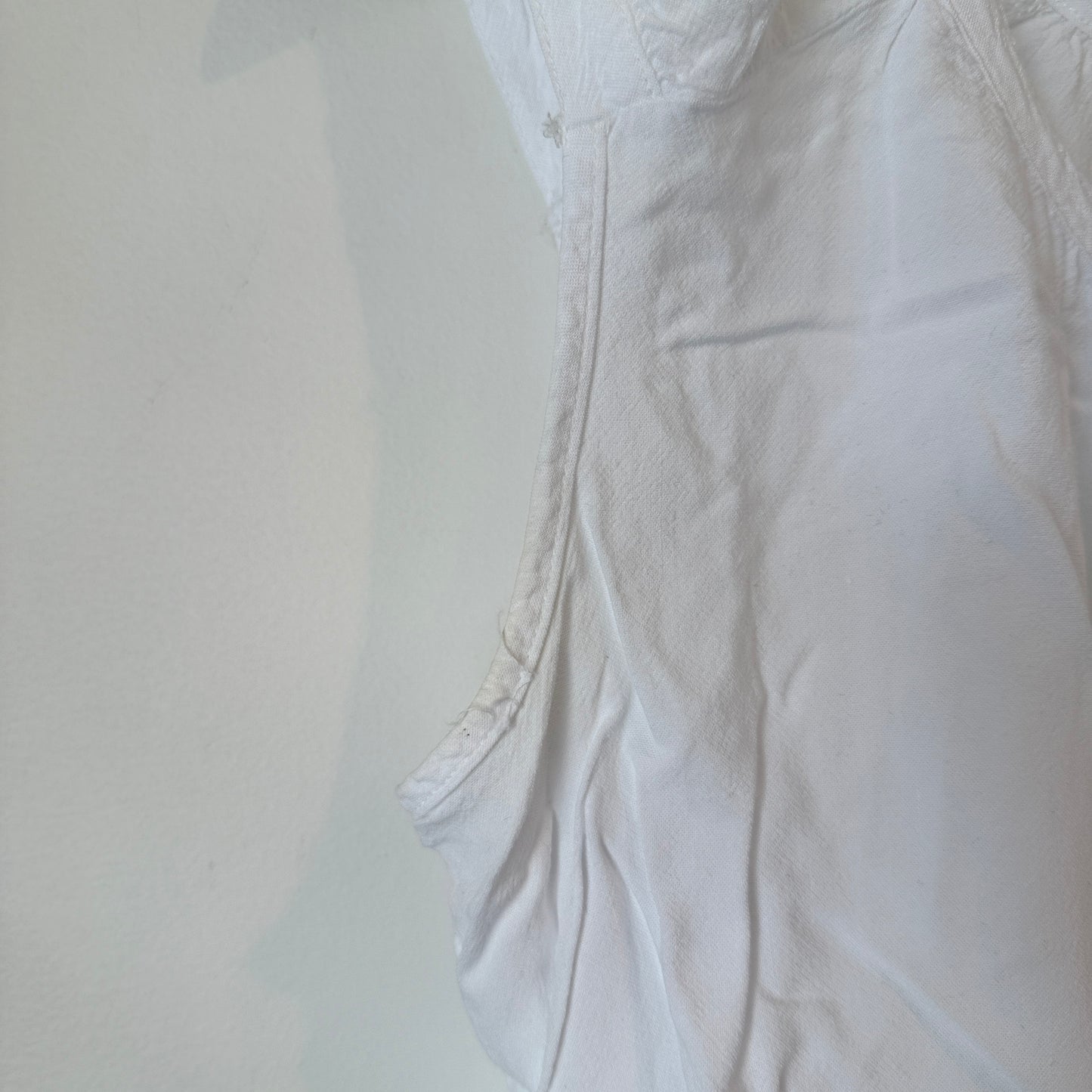 Grace Hill Size 14 Sleeveless Button-Up Blouse