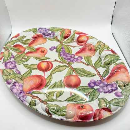 Fruit Theme Plastic Platter