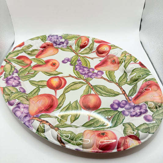 Fruit Theme Plastic Platter