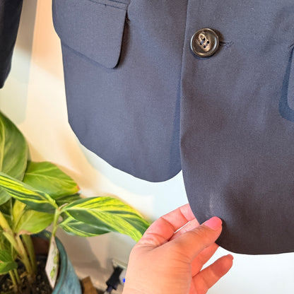 Winnie Tang Size L Navy Blue Blazer