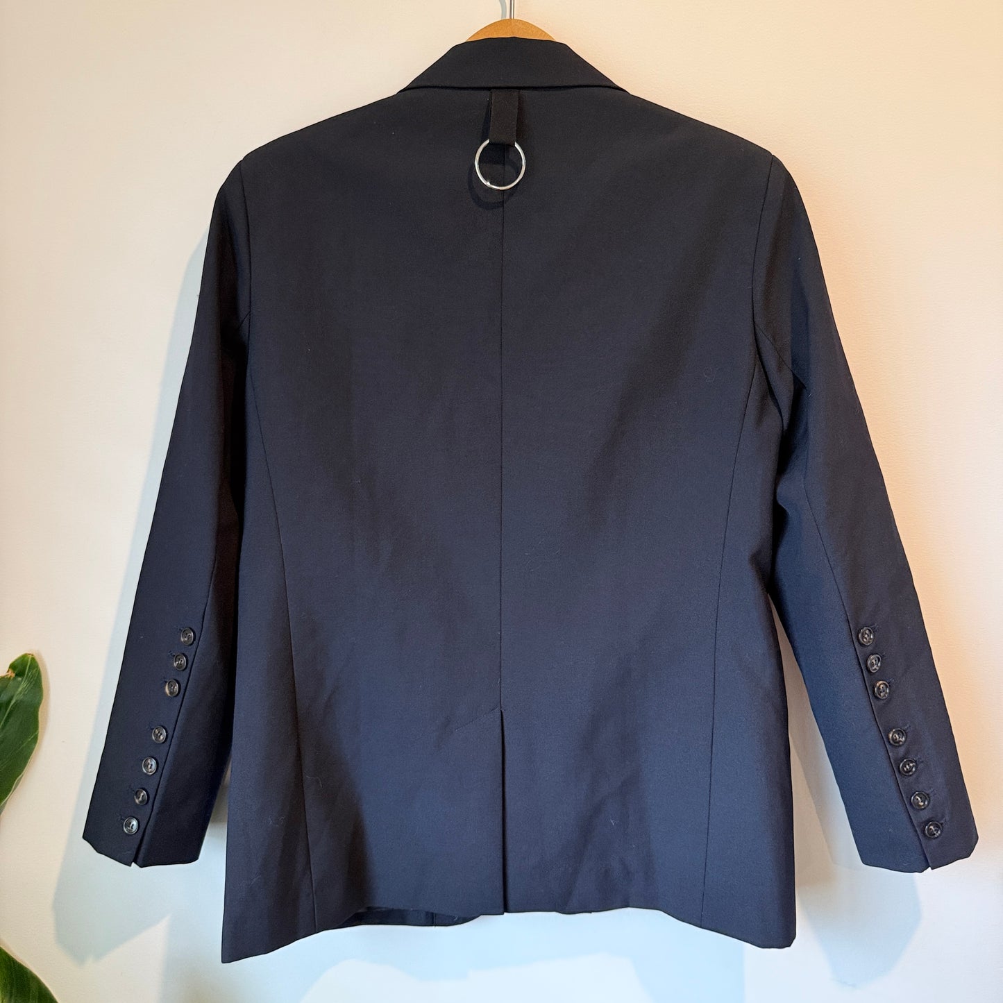 Winnie Tang Size L Navy Blue Blazer