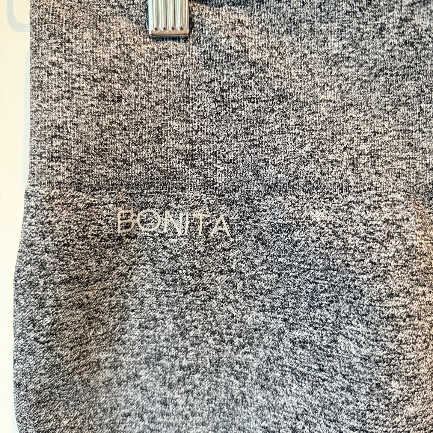 Bonita Waist 58cm Grey High-Waisted Seamless Shorts