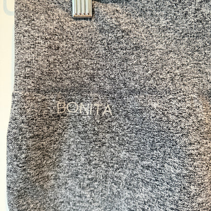 Bonita Waist 58cm Grey High-Waisted Seamless Shorts