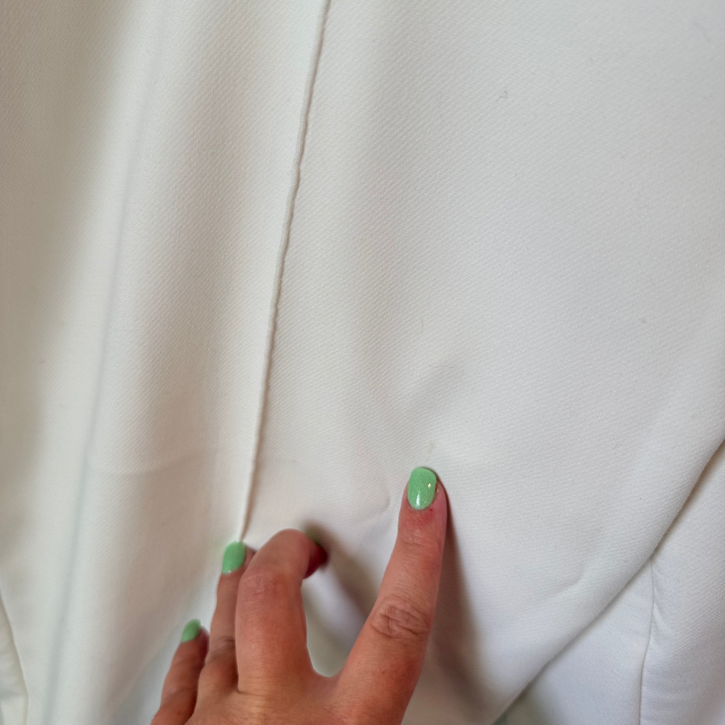 Portmans Size 16 High-Waisted White Pants