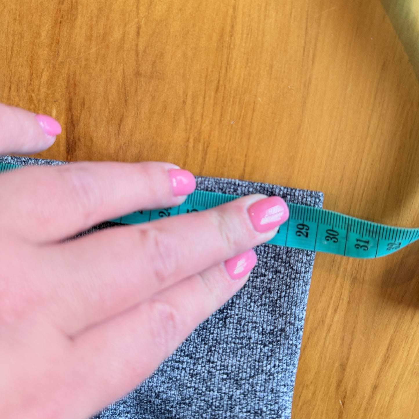 Bonita Waist 58cm Grey High-Waisted Seamless Shorts