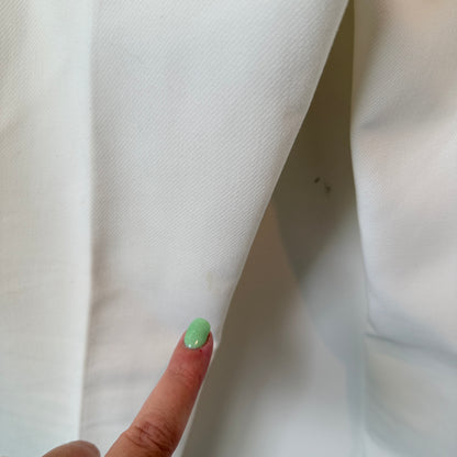 Portmans Size 16 High-Waisted White Pants