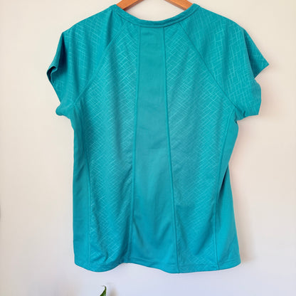 Sports Ltd Size 16 Teal Athletic V-Neck Shirt