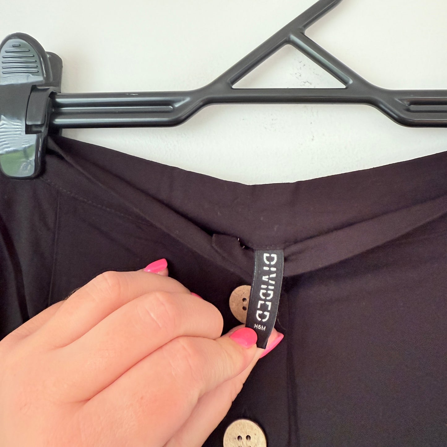 H&M Size 4 Black Maxi Skirt