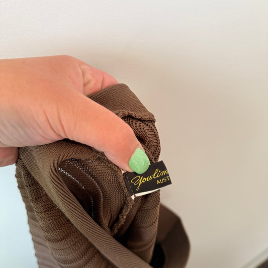 Youlim Design Size XL Pleated Midi Skirt