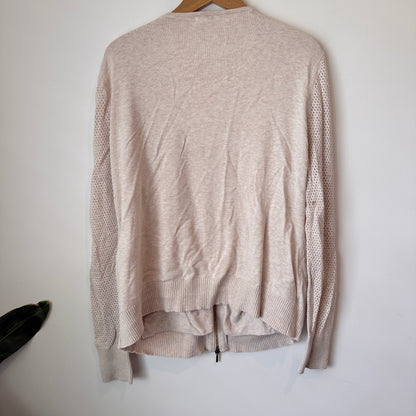 Heine Size 44 Full-Zip Cardigan