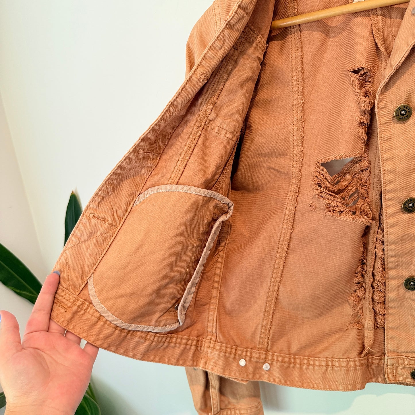 jorge Size 8 Denim-Style Jacket