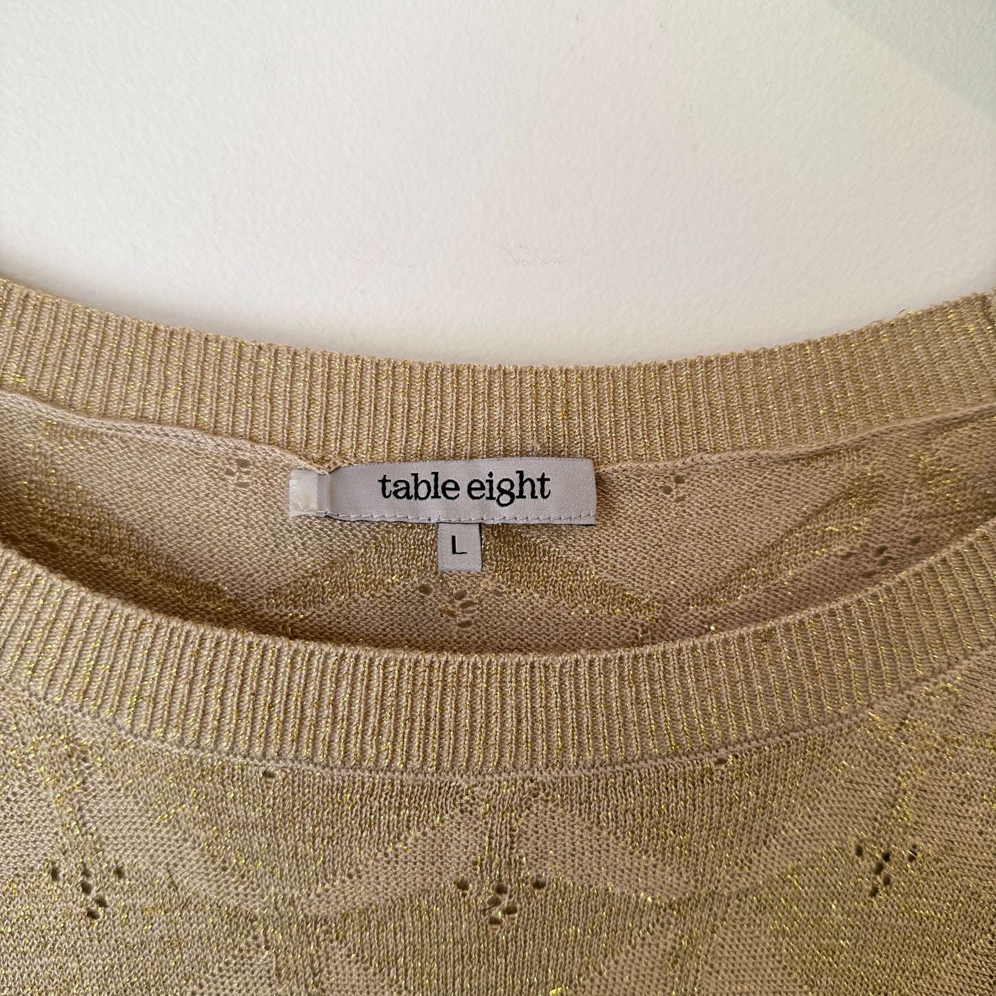 Table Eight Size L Knit Sweater