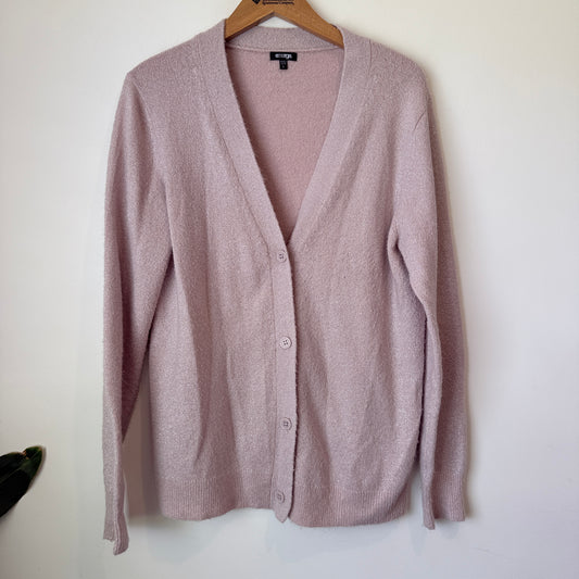 Emerge Size L V-Neck Cardigan Sweater