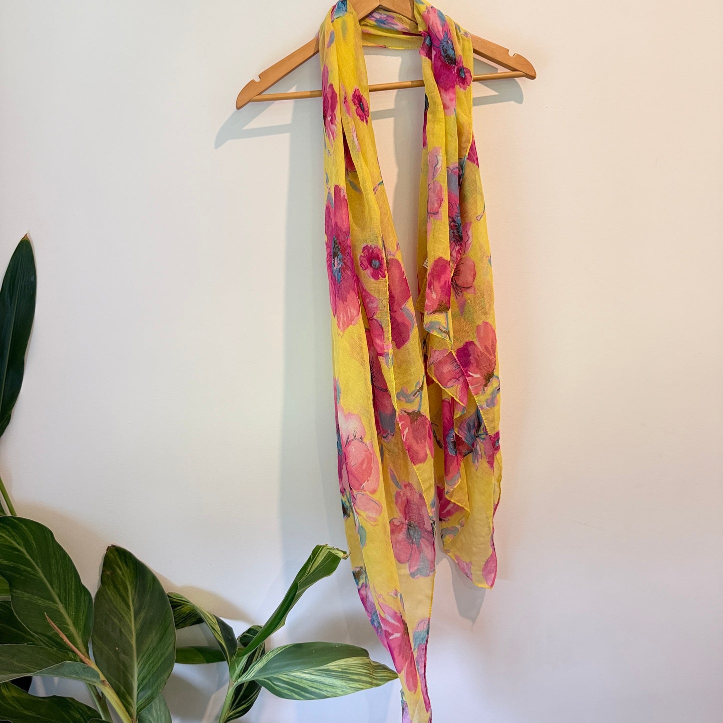 Floral Print Scarf