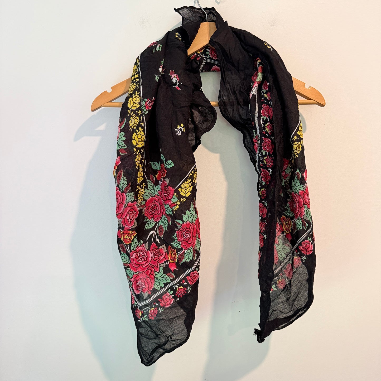 Floral Scarf / Shawl