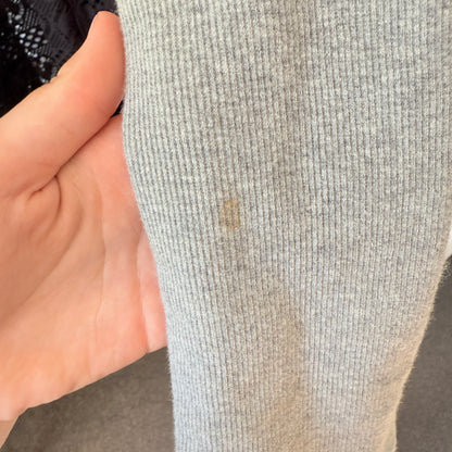 Charlo Size 0/S Black Open-Knit Cardigan