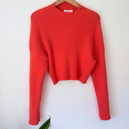 Glassons Size S Crewneck Cropped Sweater