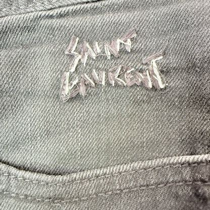Saint Laurent Etienne Jeans Size M/SL-LW Black