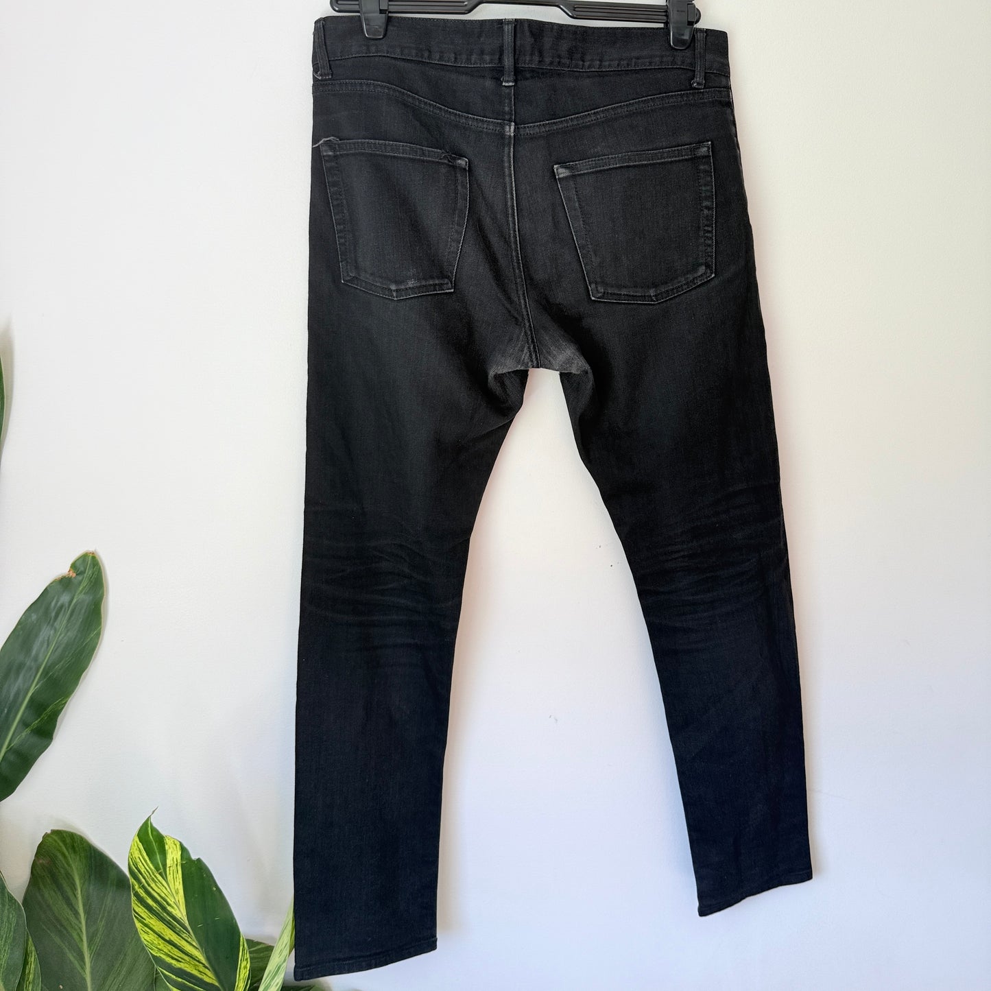 Saint Laurent Etienne Jeans Size M/SL-LW Black