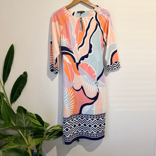 Kaleidoscope Size 38 Multi-Colored Dress