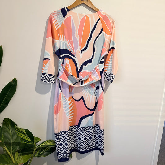 Kaleidoscope Size 38 Multi-Colored Dress