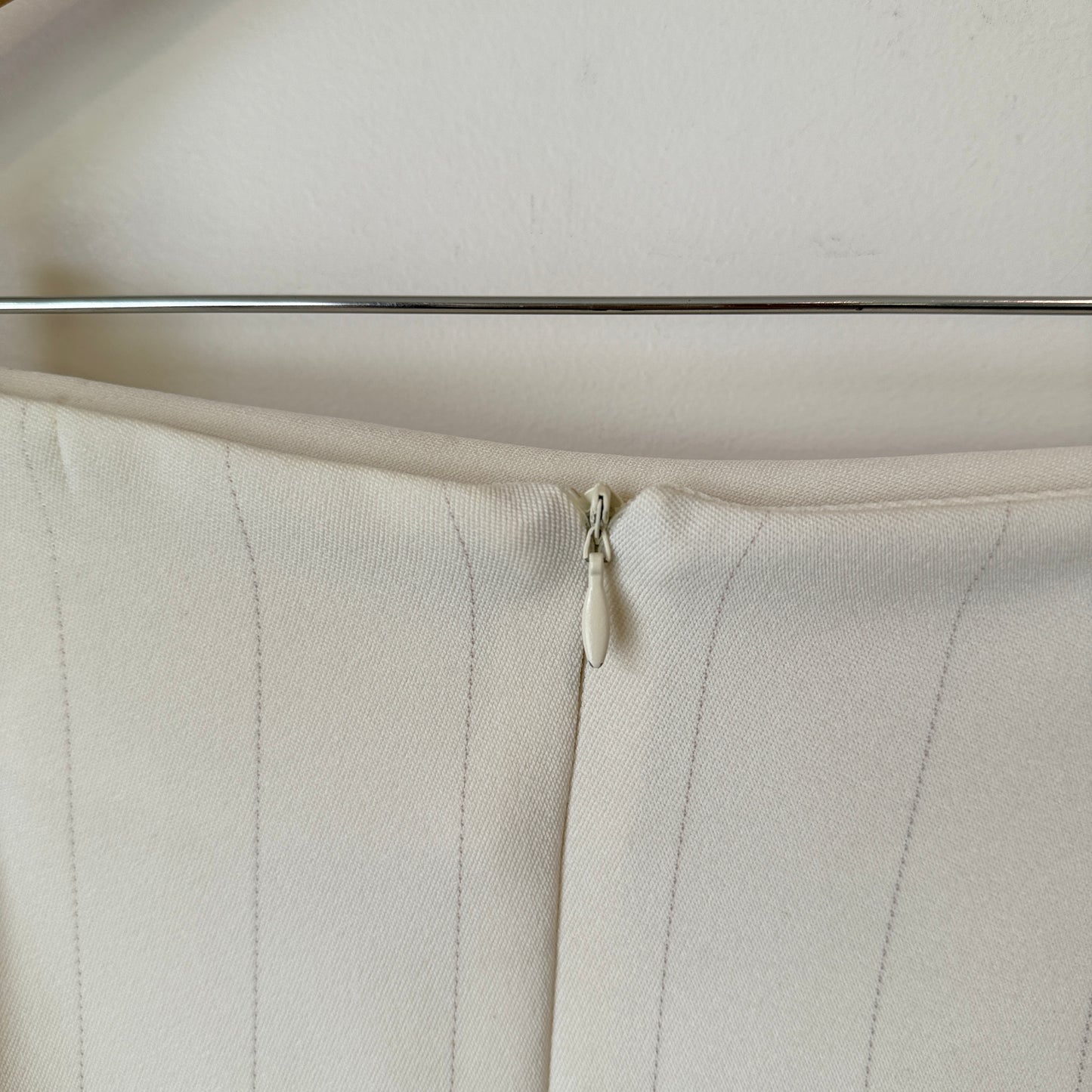 Liz Jordan Size 14 Pinstriped Midi Skirt