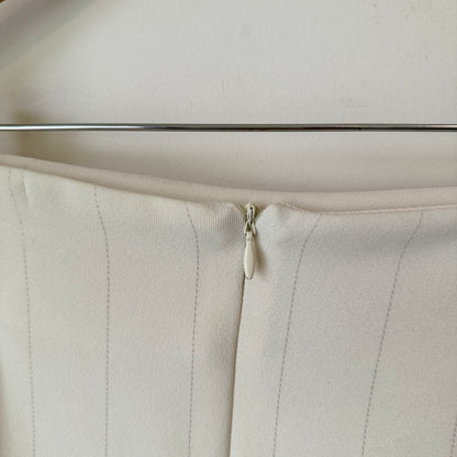 Liz Jordan Size 14 Pinstriped Midi Skirt