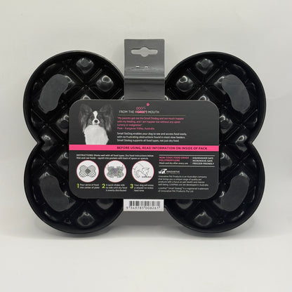 LickiMat SloDog Small Slow Feeder Plate - Black