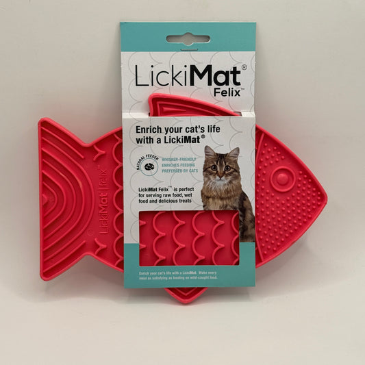 LickiMat Felix – Whisker-Friendly Slow Feeder for Cats