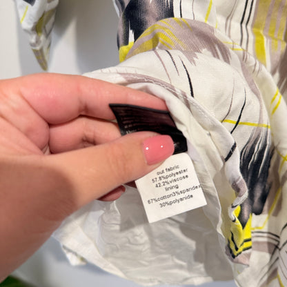 Augustine Size XS Abstract Print Top