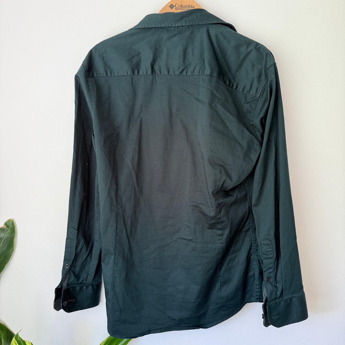 Tarocash Size M Dark Green Men’s Long-Sleeve Shirt