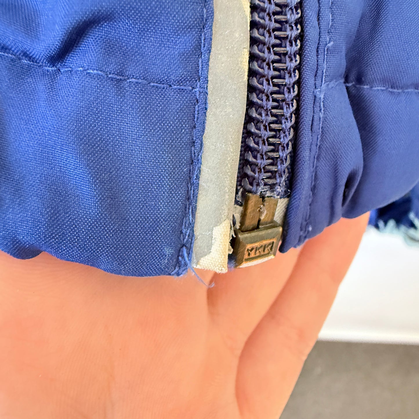 Mizuno Size M Fusion Vest Blue Light Gray