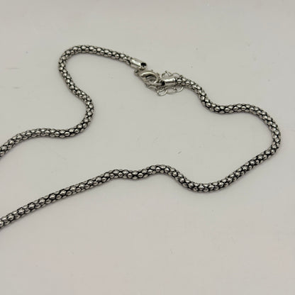 Black Heart Filigree Pendant Necklace