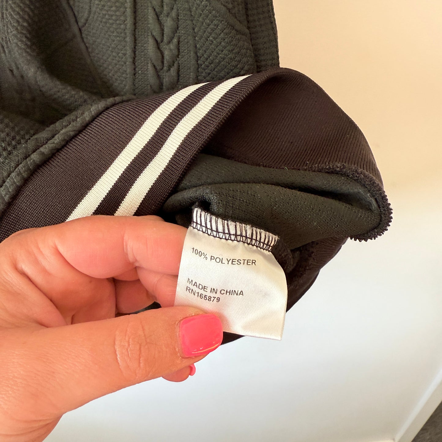 XXIII Size X-Large Dark Gray Knit Polo Shirt