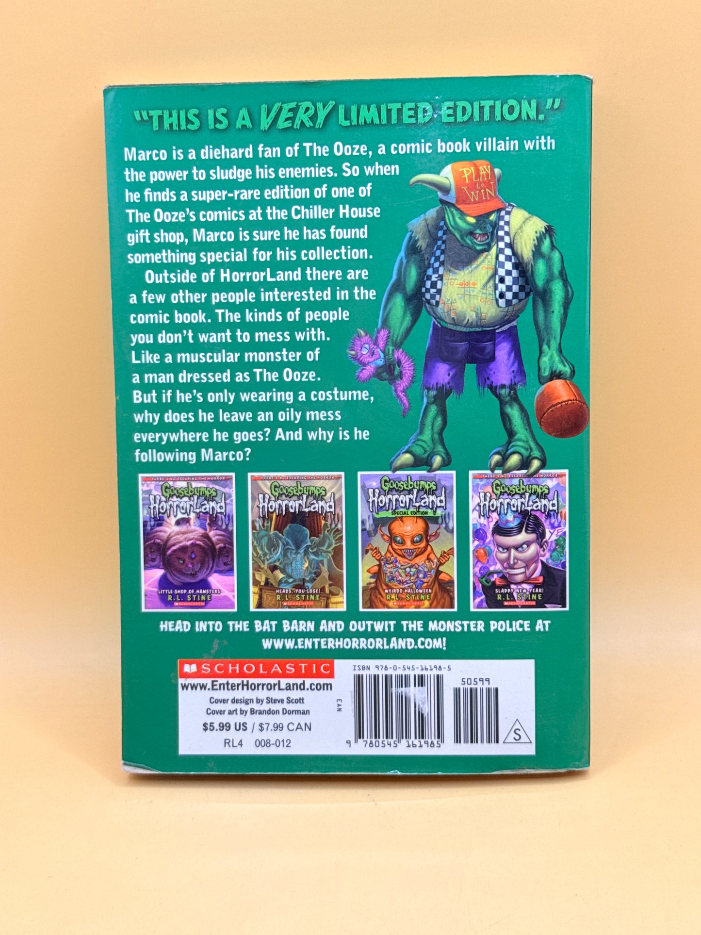 Goosebumps HorrorLand: The Wizard of Ooze by R.L. Stine