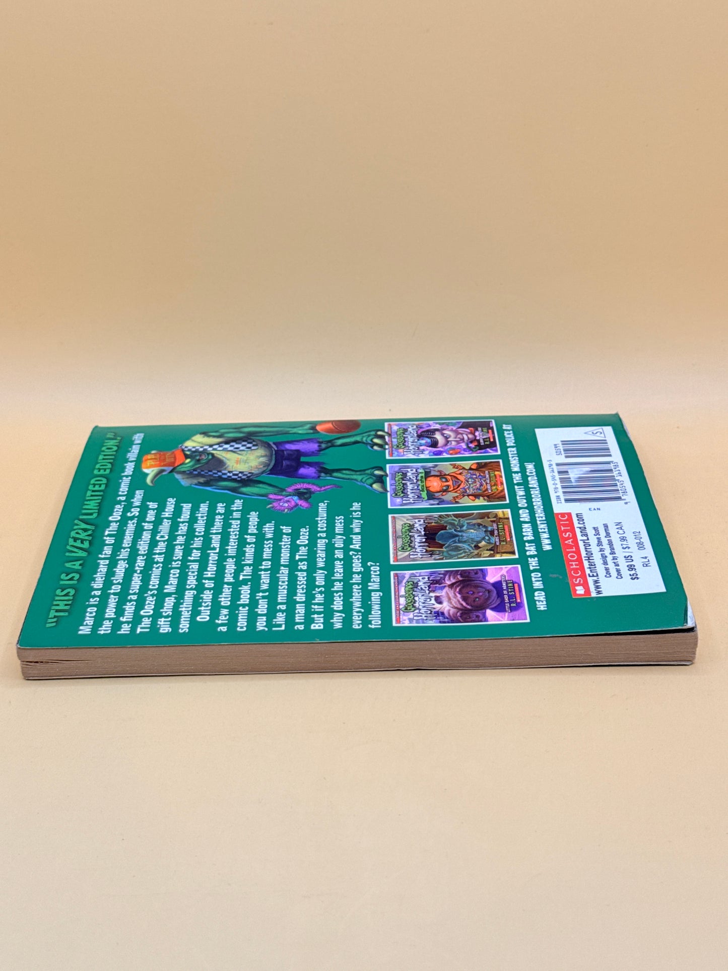 Goosebumps HorrorLand: The Wizard of Ooze by R.L. Stine