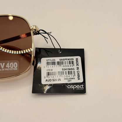 Aspect Fashion Oversized Square Sunglasses with UV400 Protection