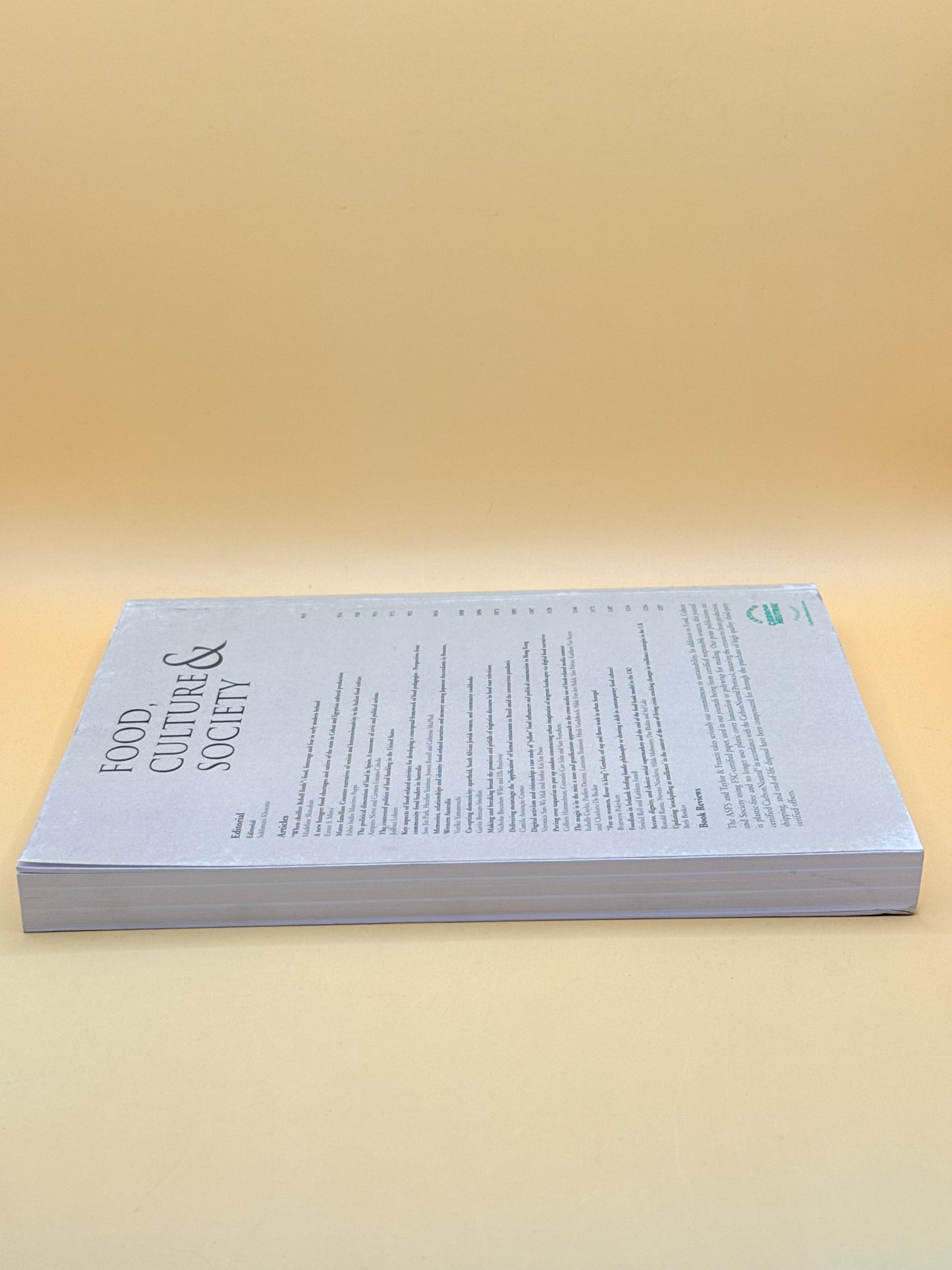 Food, Culture & Society Volume 27 Issue 4 (August 2024) by Taylor & Francis