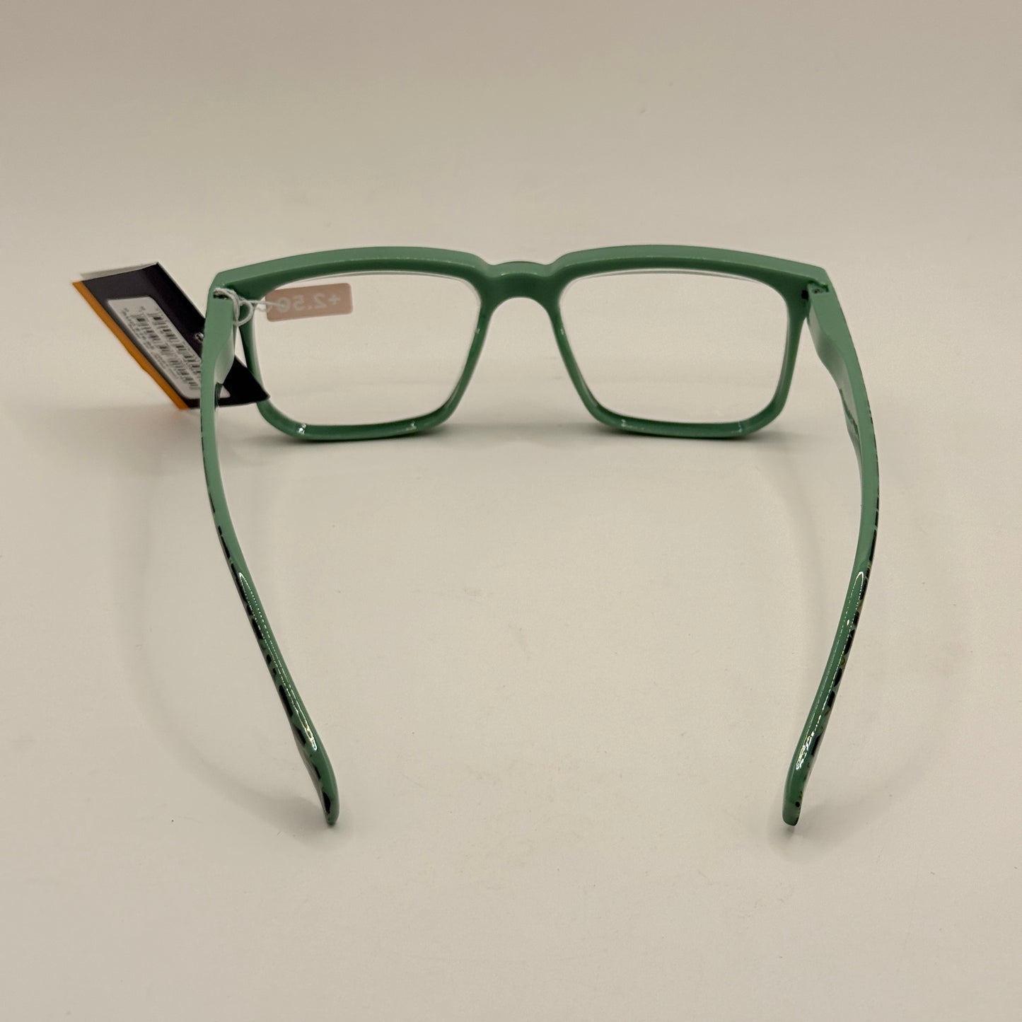 Insight Optics Reading Glasses +2.50 in Mint Green & Black Frame