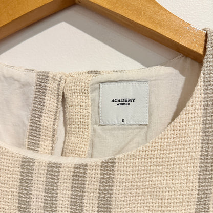 Academy Size S Striped Sleeveless Tank Top