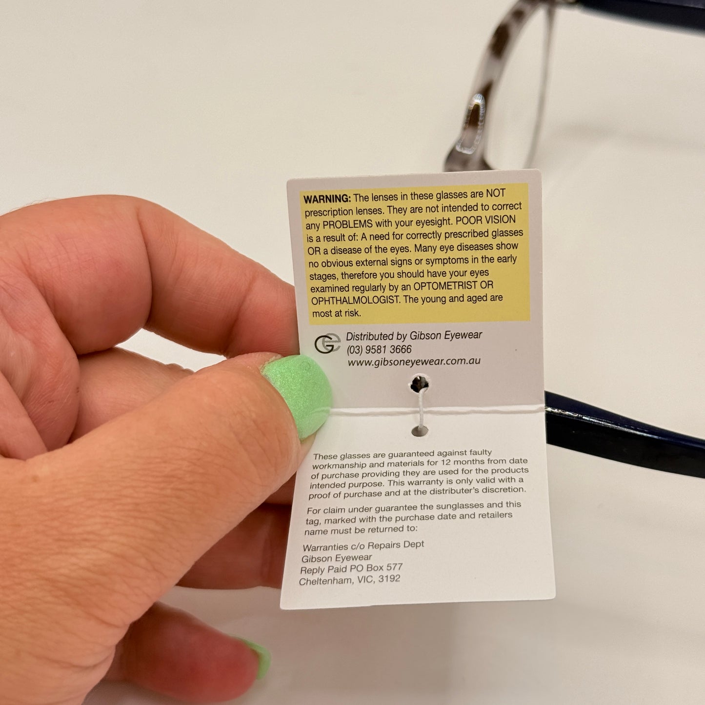 Insight Optics Reading Glasses +3.50 in Grey Tortoiseshell & Navy Arms