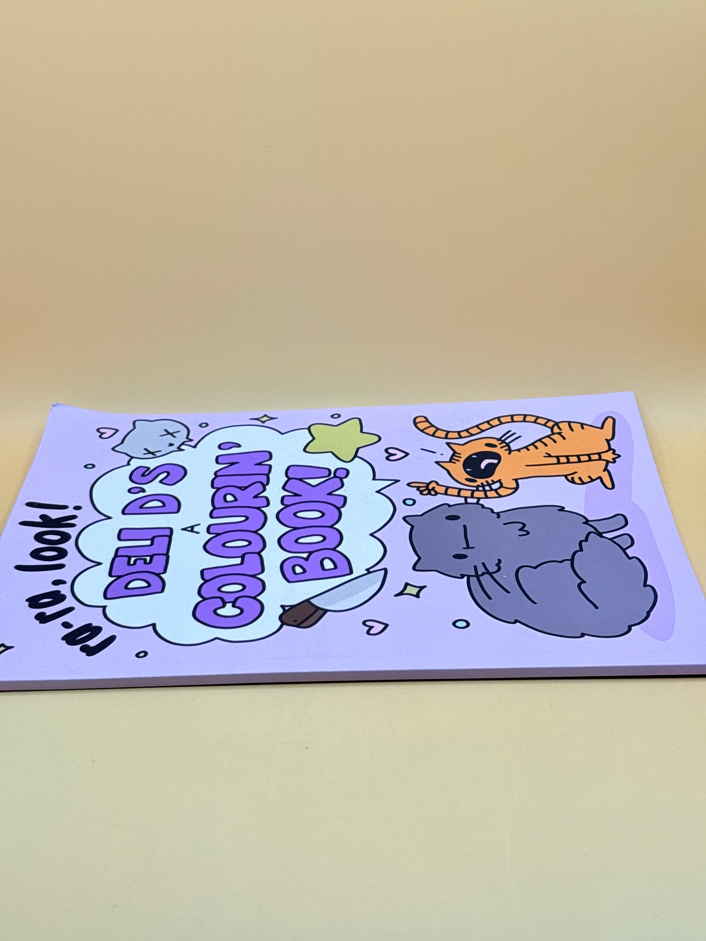 Ra-ra, Look! Deli D’s A Colourin’ Book! by Delinquent Department