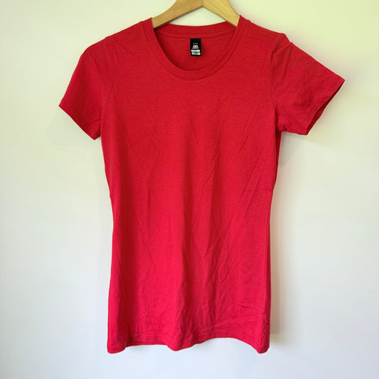 AS Colour Wafer Cotton T-Shirt - Red - Size XS