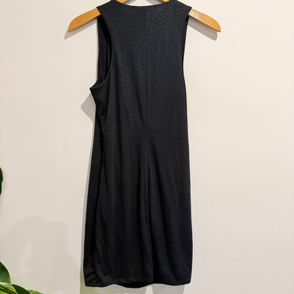 Armani Exchange Size S/P Black Sleeveless Dress