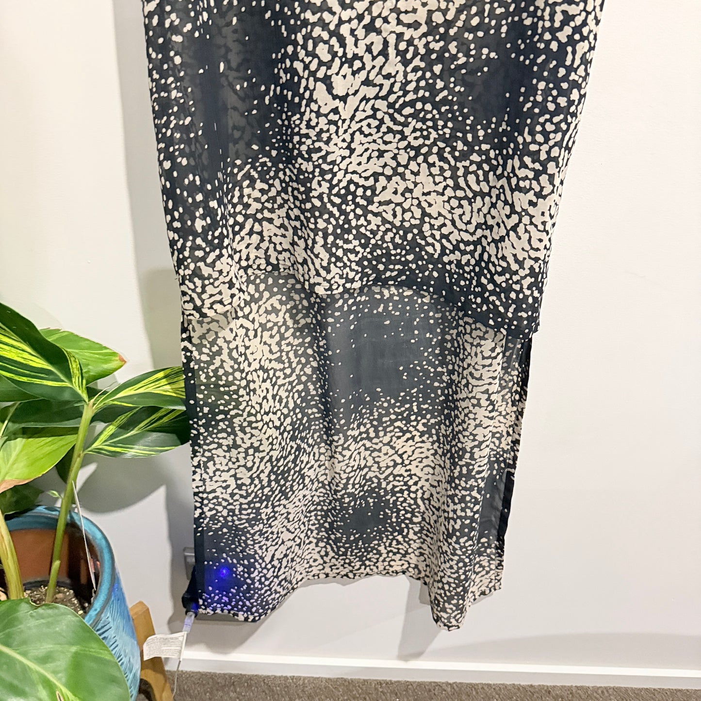 Glassons Size M Sleeveless Sheer High Low Dress