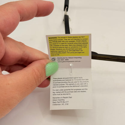 Insight Optics Reading Glasses +1.00 with Wood-Look Browline Frame