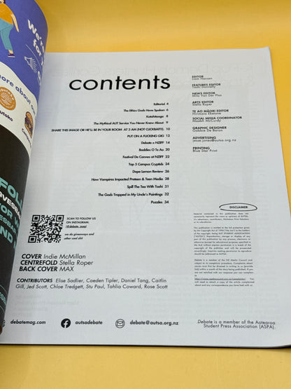 Debate Issue 10: Pūrākau / Mythology by Debate Magazine