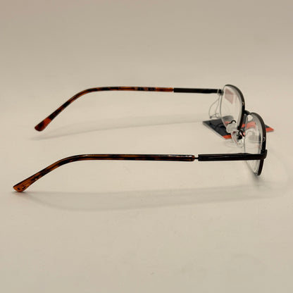 Insight Optics Reading Glasses +3.00 with Slim Black Metal Frame