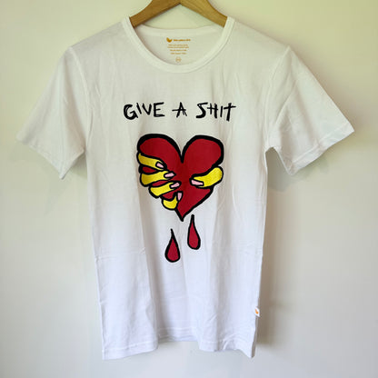 Little Yellow Bird Give A Sh-t Graphic T-Shirt