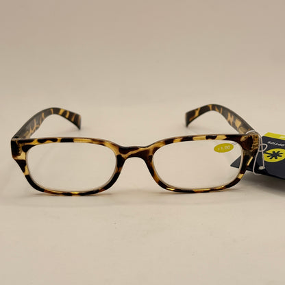 Insight Optics Reading Glasses +1.00 in Classic Tortoiseshell Frame